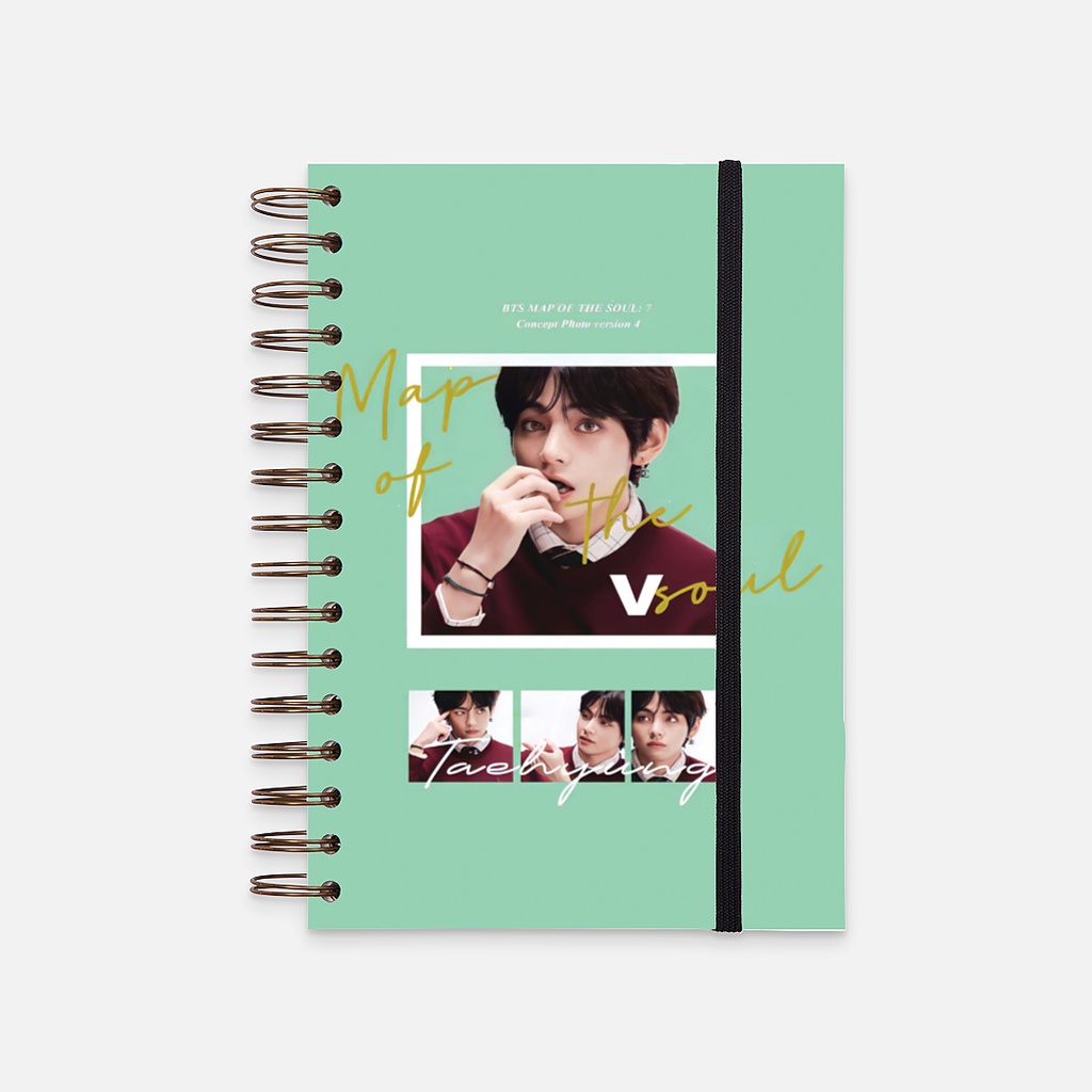 

Hard Cover Notebook V BTS MOTS7 | gmwm #101