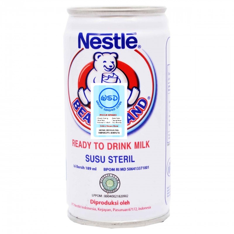 

Bear Brand Susu Cair 189ML