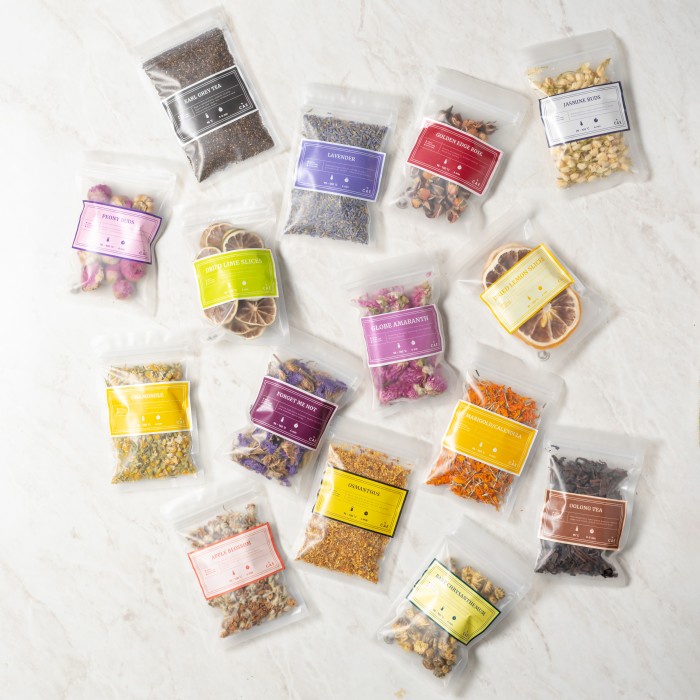 

All Variant 10 Gram Tea Tisane Dried Fruit Herbs Organik Premium