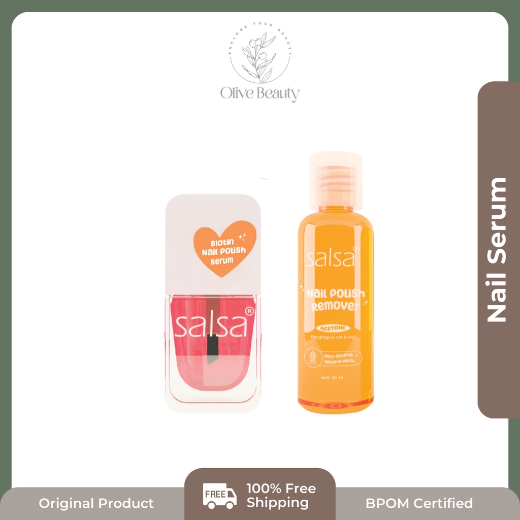 SALSA B7 Biotin Nail Polish Serum - Serum Vitamin Kuku