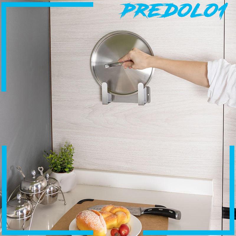 [Predolo1] Pan Lid Organizer Holder Kitchen Cooking Utensil Tool for Countertop Wall