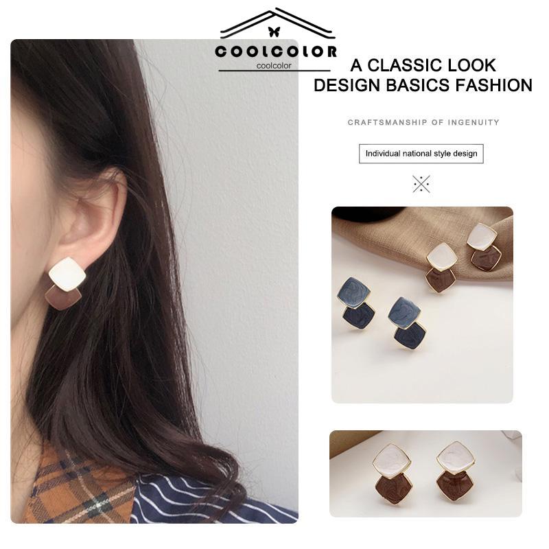 COD❤️Anting Gaya Korea Kecil Baru Fashion Wanita Anting Retro Mutiara Stud Earrings - cl