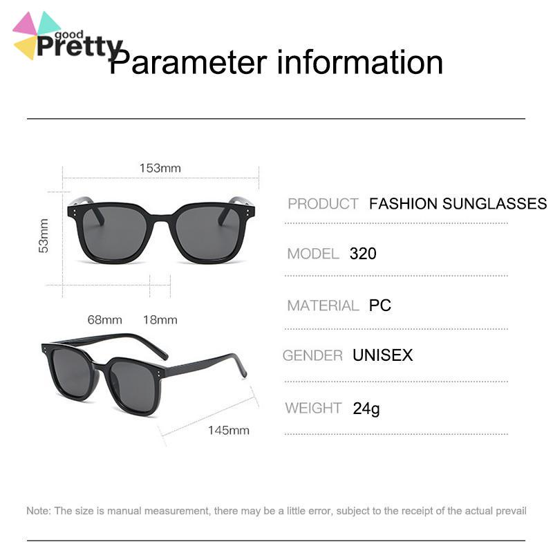 Kacamata Hitam Small Candy Color Korean Fashion Gaya Sunglasses Untuk Pria Dan Wanita - PD