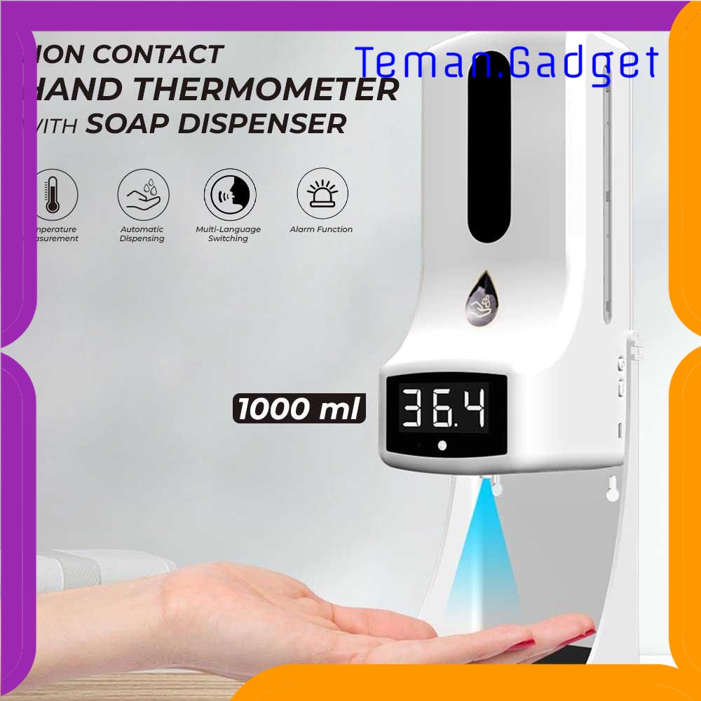 TG - ART MOMO Thermometer Hand Non Contact with Soap Dispenser 1000ml - K9 Pro