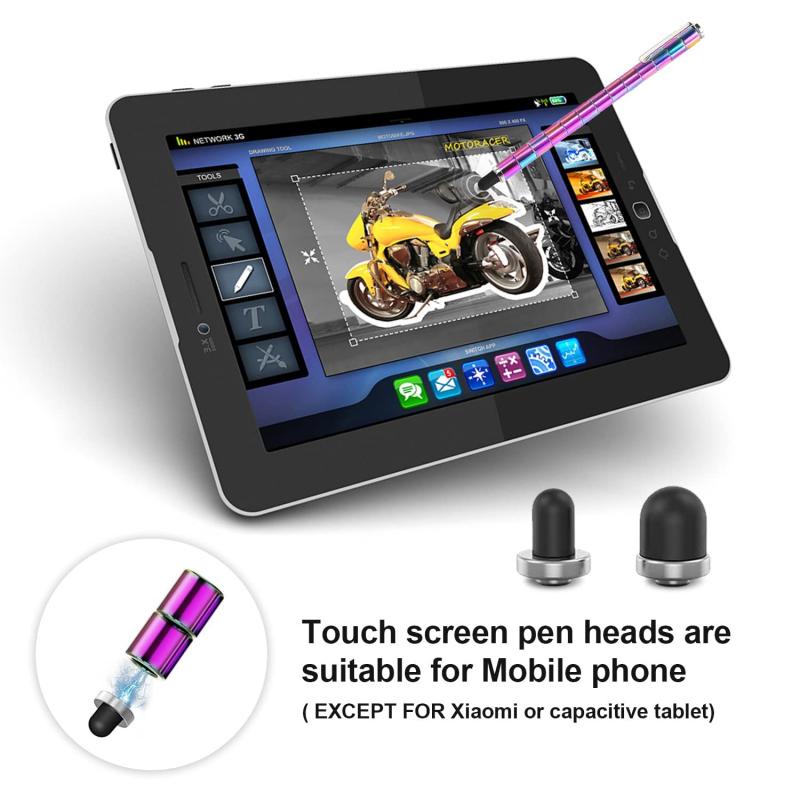 Magnetic Metal Pen Dekompresi Touch Pen Multifungsi Dapat Dibentuk Magnet Refill Tulisan Pen Gelisah Mainan Hadiah