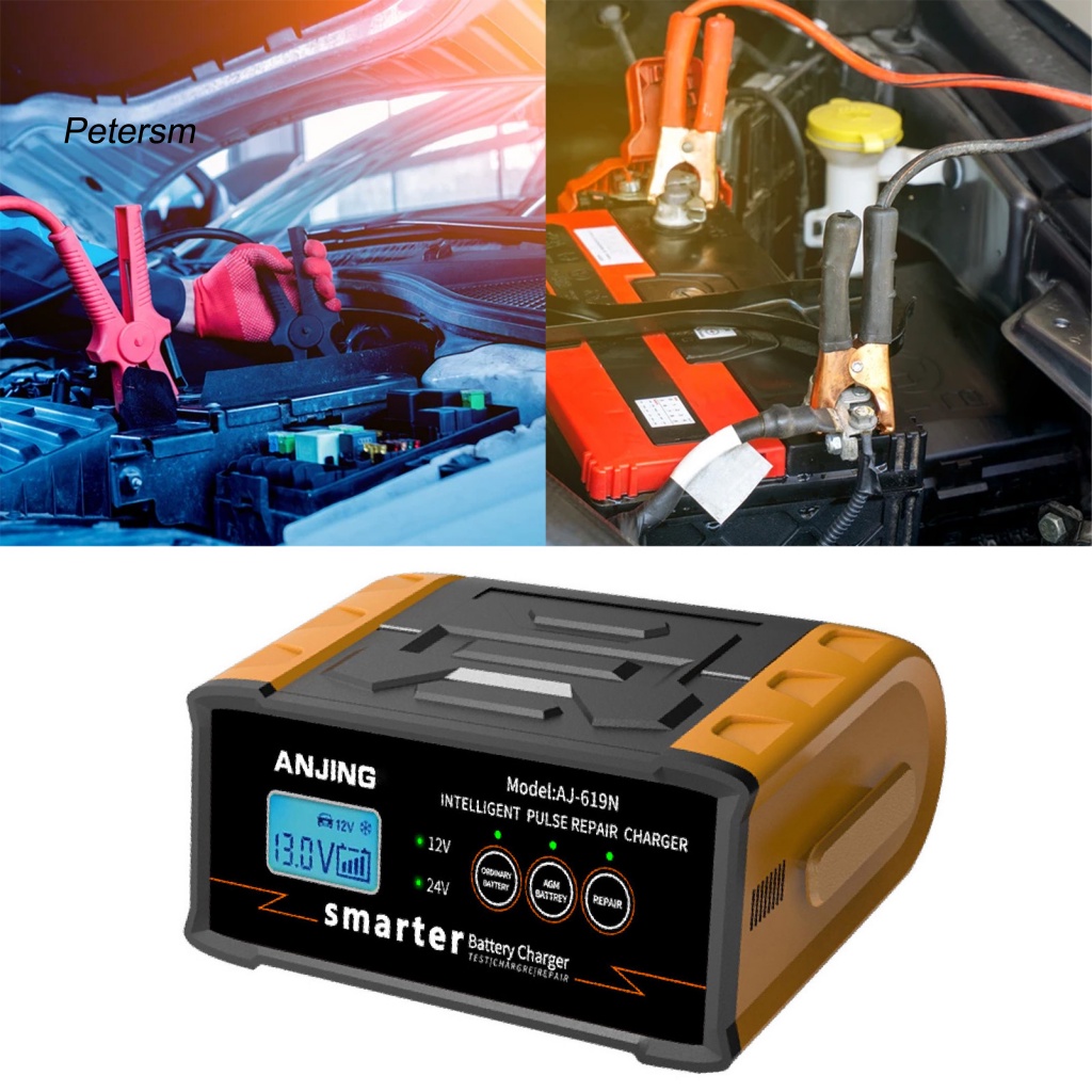 Charger Baterai Tahan Lama PP Untuk Mobil 300W 24V 15A Car Battery Charger Pemakaian Luas