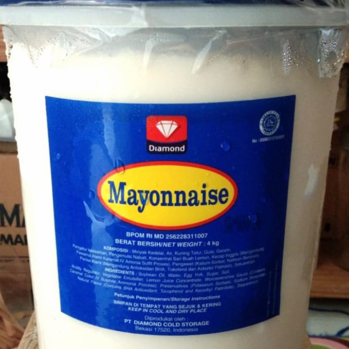 

[Ready-Stock] mayonaise diamond repack 1kg