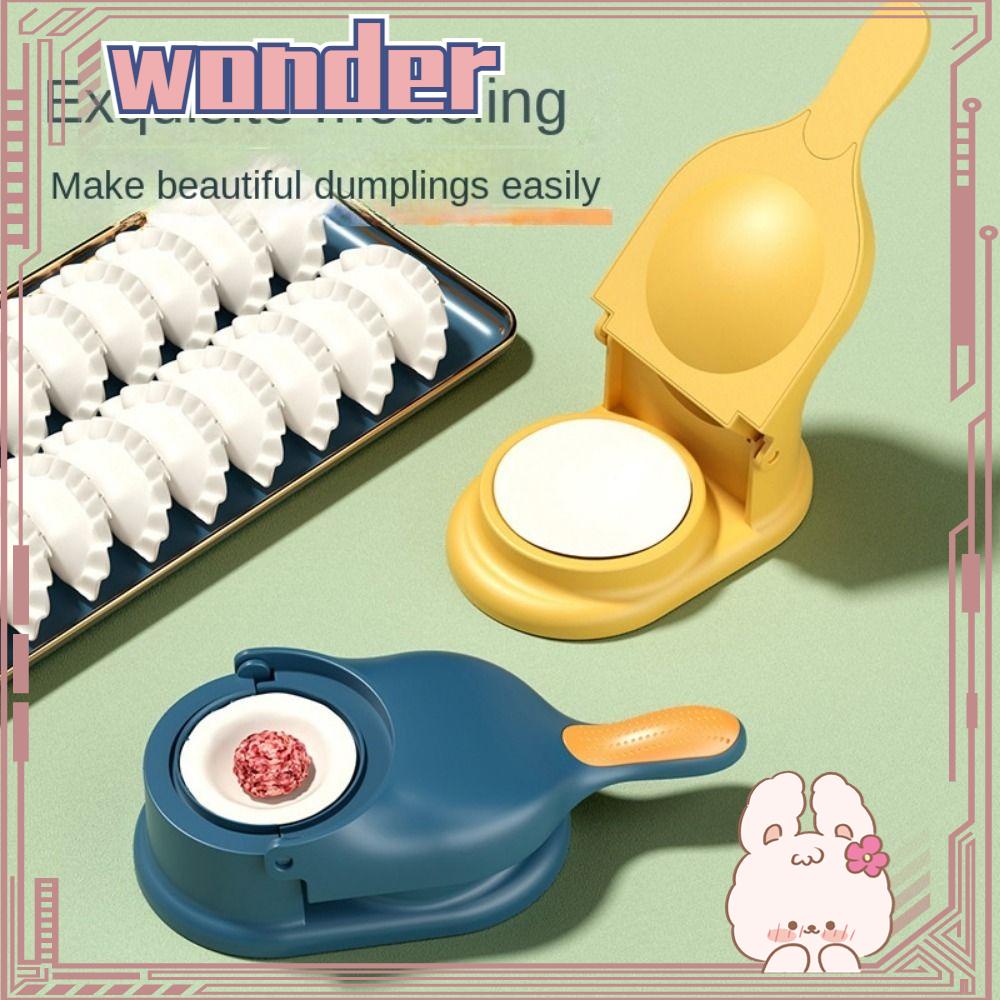 Wonder Dumpling Maker New Design Alat Pembuat Pangsit Dapur Alat Penekan Adonan Pembuat Kulit Pangsit