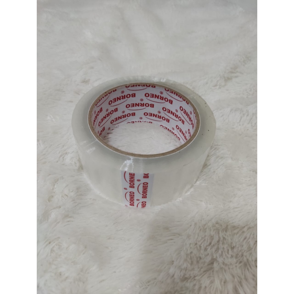 

Borneo Lakban CORE MERAH Bening 45mm x 75m