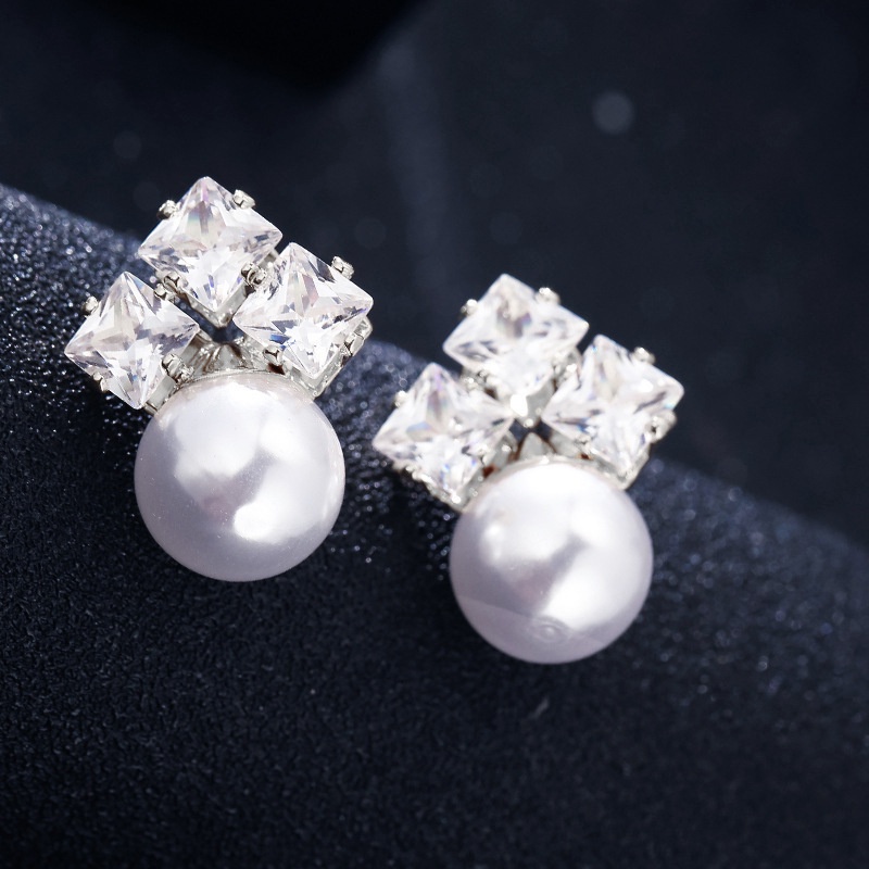 Goldkingdom Aksesoris Perhiasan Fashion Ready Stock Anting, Hipster Feminin Net Selebriti Anting Pejantan, Kepribadian Korea Anting Sederhana, Mutiara Sterling Perak Anting Panjang