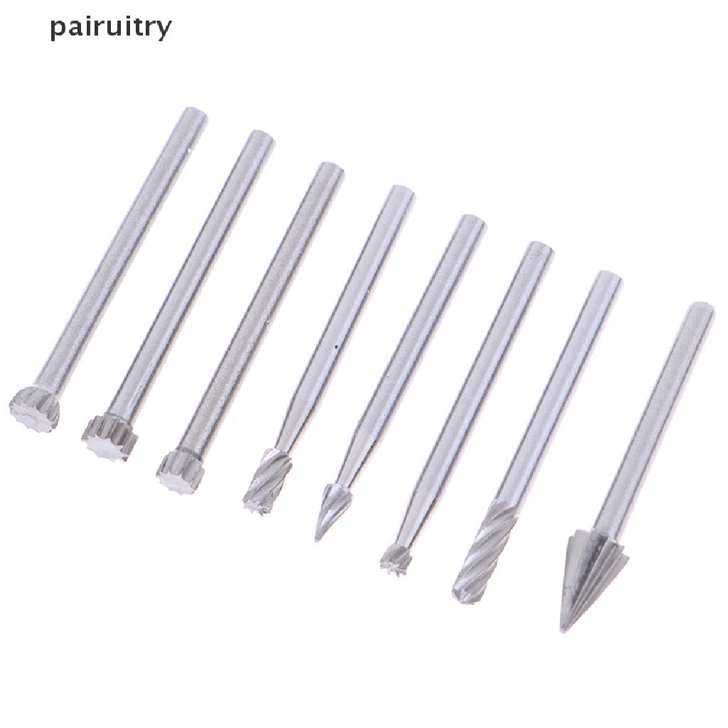 Prt 20pcs Tungsten Carbide Rotary Point Burr Die Grinder Shank Set 3 * 40mm PRT