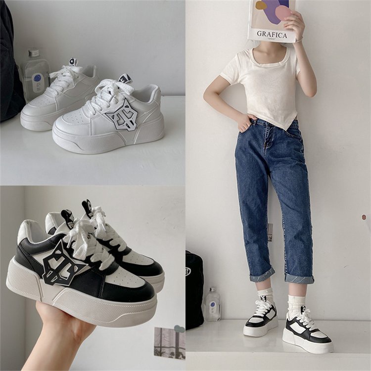 LM-0273 FREE BOX Sepatu Sports Wanita Sneakers Modern Casual Fashion Korea Import