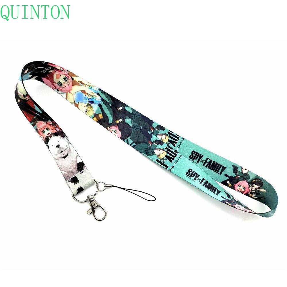 Quinton Tali Lanyard Holder Handphone Motif Kartun Anime SPY x FAMILY