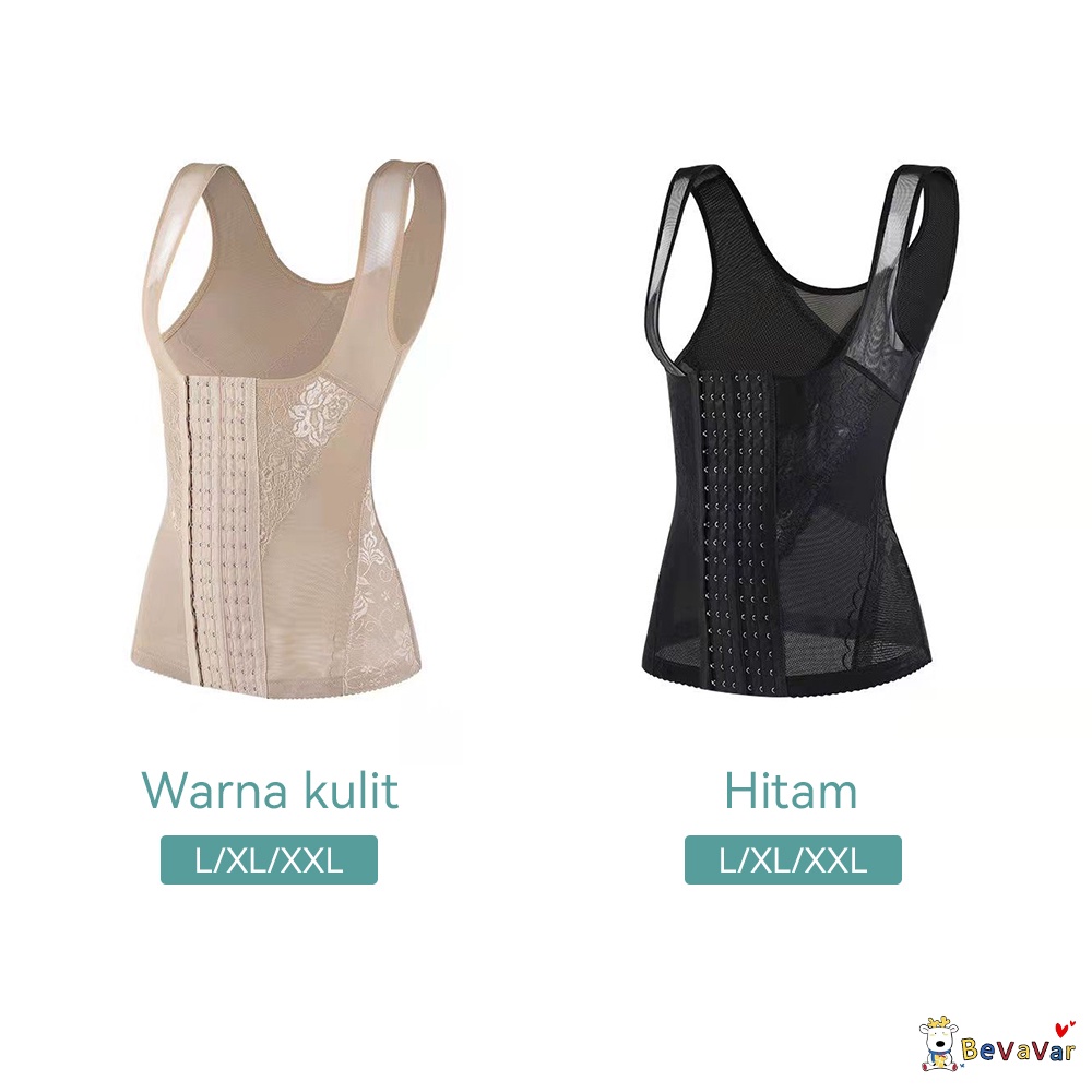 BEVAVAR Korset Celana Pelangsing Perut Buncit Wanita Import Body Shaper