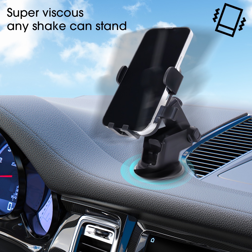 Z-20 Series Suction Cup Air Outlet Car Mobile Phone Holder/Stand Phone Yang Dipasang Ditarik Adsorpsi Yang Kuat/Braket Telepon Anti-drop Kendaraan Universal Aksesoris Mobil