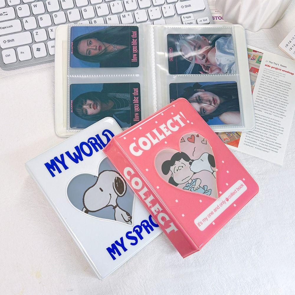 [Elegan] Idol Cards Buku Kawaii 3inch Stationery Bolong-out Polaroid Album Foto Penyimpanan Buku Kartu Collect Book