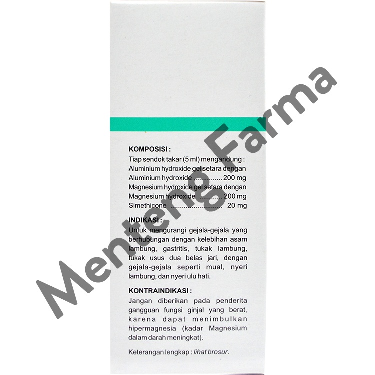 Acitral Sirup 120 mL - Obat Asam Lambung dan Maag