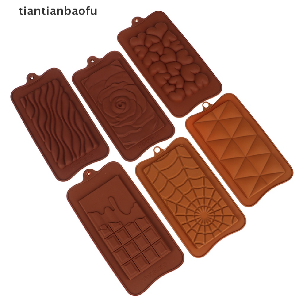 [tiantianbaofu] Peony Cetakan Coklat Kue Dekorasi Baking Silikon Maze Milk Chocolate Mold Butik