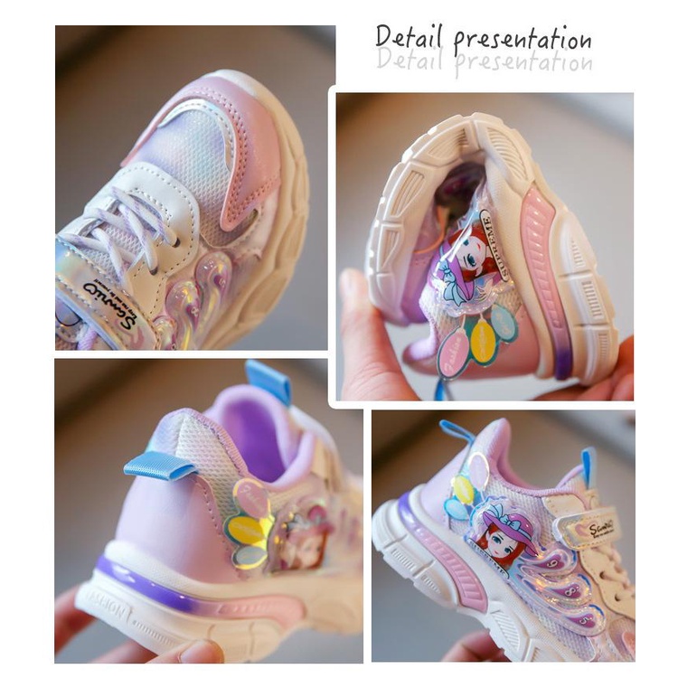 Luckyfanstore Sepatu Sneakers Anak PRINCES Sports Kasual - SA-57