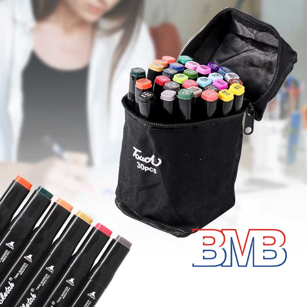 

K5 N22 Spidol Dual Side Fine Art Marker 30 Color TOUCH - T30