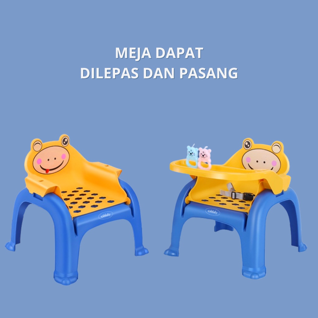 KIDDAILY KURSI MANDI ANAK BABY CHAIR KURSI SAMPO ANAK-ANAK KURSI MAKAN BAYI 3 IN 1 KURSI KURSI MAKAN BAYI MULTIFUNGSI KURSI MAKAN ANAK-ANAK TIGA-DALAM-SATU LIPAT KURSI SAMPO ANAK KURSI MAKAN BAYI 3 IN 1 CHILDREN'S SHAMPOO CHAIR RECLINER BABY DINING CHAIR