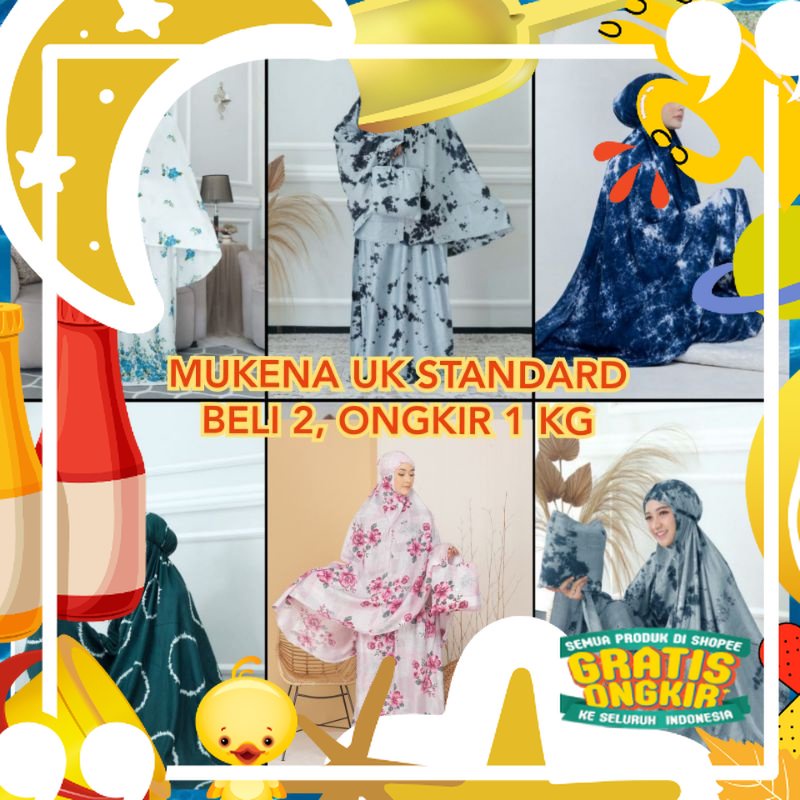 RUKUH RUKOH RUKO MUKENA BALI JAMILA ALISA ALISHA KAMILAH AYESHA BUNGA WARNA PERLENGKAPAN BAJU PAKAIA