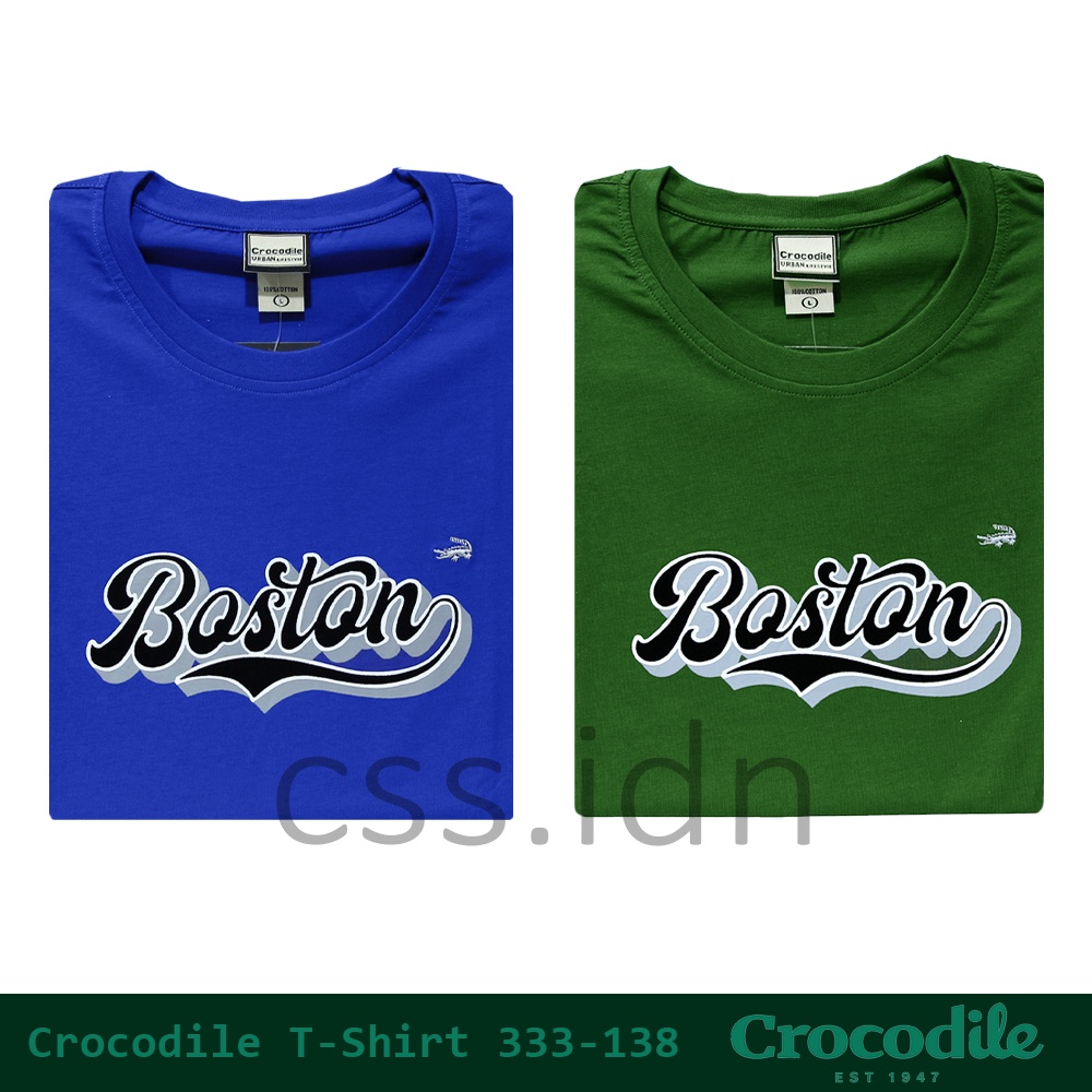 Kaos Oblong Motif Crocodile 333-138