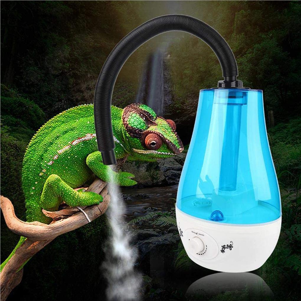 Humidifier Reptil 3L Pelembab Kabut Reptil Dengan Selang Adjustable Silent Humidifier Untuk Reptil