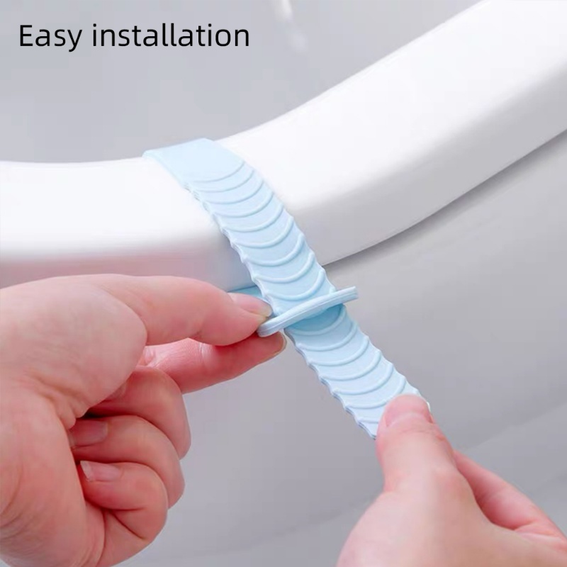 1pcs Alat Pengangkat Pegangan Tutup Kursi Toilet/Sanitary Closestool Seat Cover Lift Handle Lid/Pengangkat Dudukan Toilet Alat Kamar Mandi