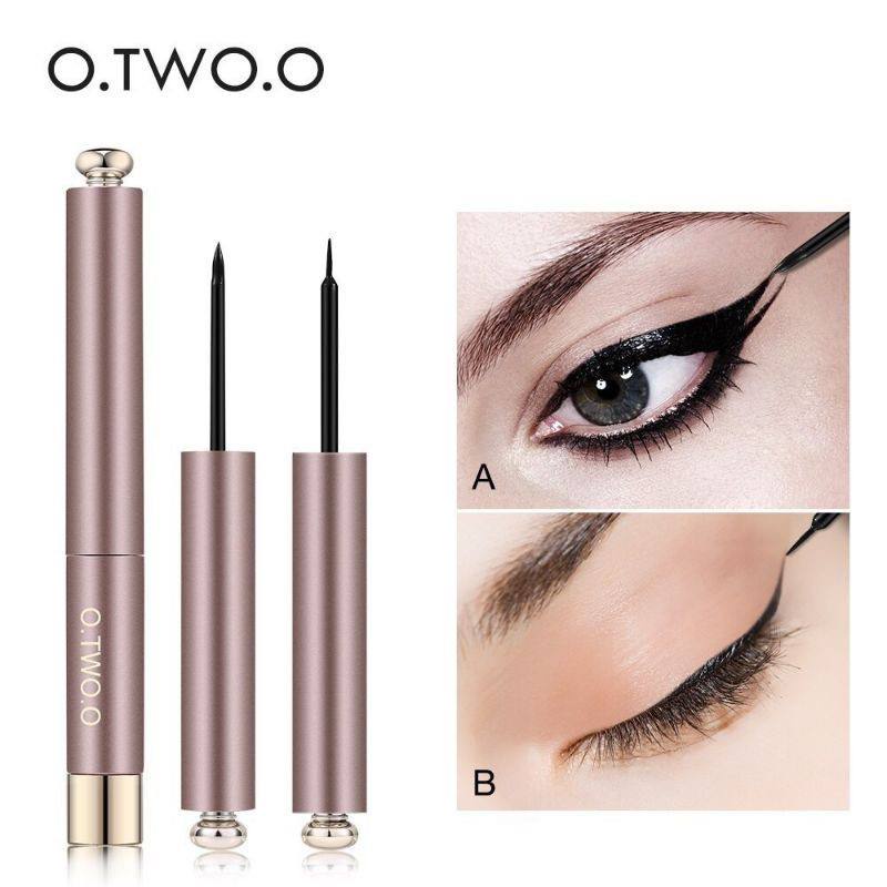 O.TWO.O Eyeliner Cair Anti Air Tahan Lama N9084 [Emperor]