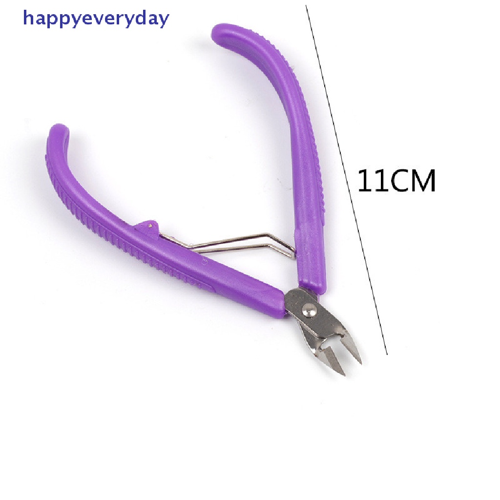 [happy] Diagonal Tang Kawat Side Flush Cutter Cutg Tang Gunting Listrik DIY [ID]