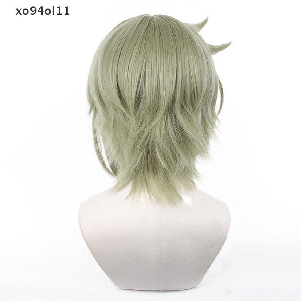 Xo Anime The Witch From Mercury Suletta Cosplay Wig Cosplay Anime Rambut Hijau Tua OL