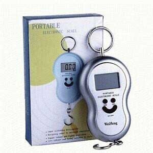 timbangan gantung 40kg digital / portable electronic scale smile