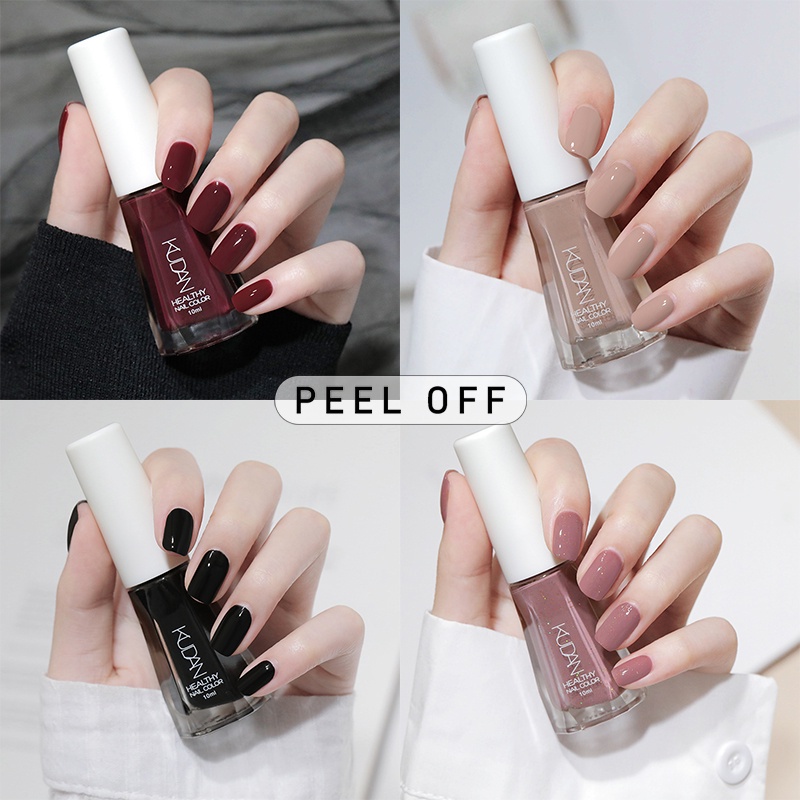 Promo KUDAN Kutek Peel Off Halal Muslimah Kutek Bisa Untuk Sholat Nail Polish Kuteks [Emperor]