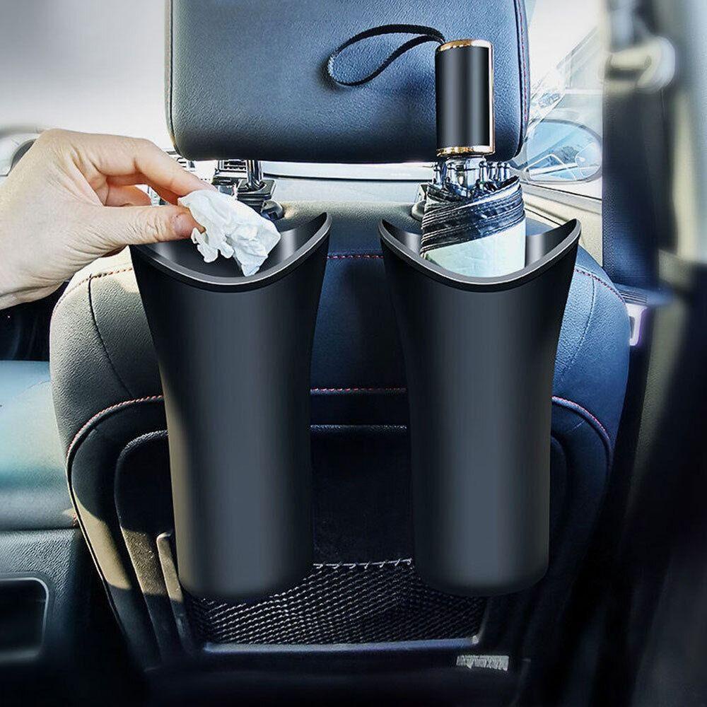 POPULAR Car Organizer Dengan Hook Storage Bucket Kotak Penyimpanan Mobil Cup Tempat Minuman