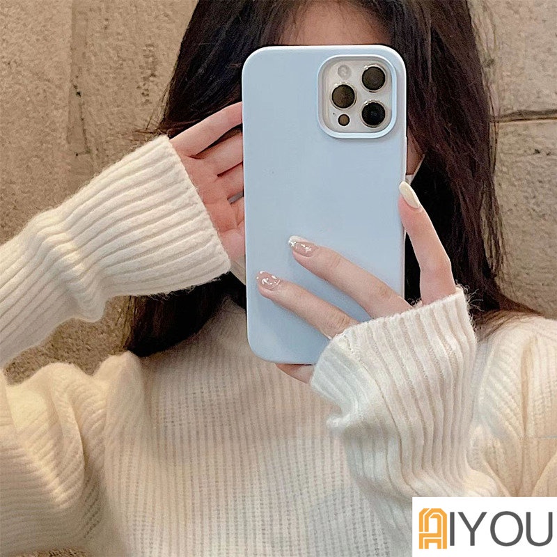 Casing Ponsel Bahan Silikon Lembut Dengan logo Untuk iPhone7 8 7p 8p x xs xsmax 11 11pro 11promax 12 12pro 12promax 13 13pro 13promax 14 14 Pro Max