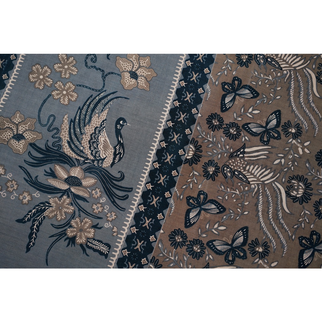 KAIN BATIK PREMIUM Bahan Katun Motif Kupu Kupu Two Tone Pagi Sore Warna Coklat Hitam 723474 Cap 72 Jarik Jarit Samping Kebat Panjang Batik Katun Modern Premium Bahan Seragam Batik Pernikahan Kantor Keluarga Murah Kamen Jadi Batik Bali Lembaran