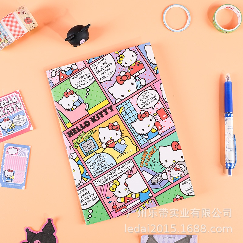 BUKU TULIS A5 36 HALAMAN SANRIO KUROMI CINNAMOROLL MELODY / BUKU TULIS MOTIF KARTUN JEPANG