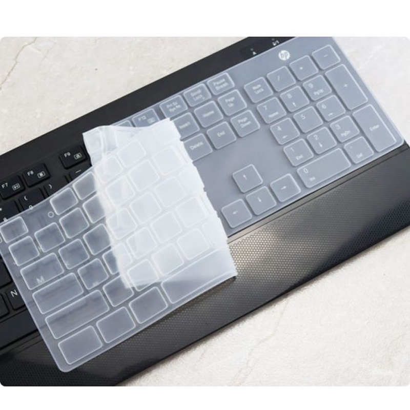 Cover Keyboard Komputer Untuk Model HP CS900 Desktop Waterproof Film Pelindung Silikon Full Coverage [ZK]