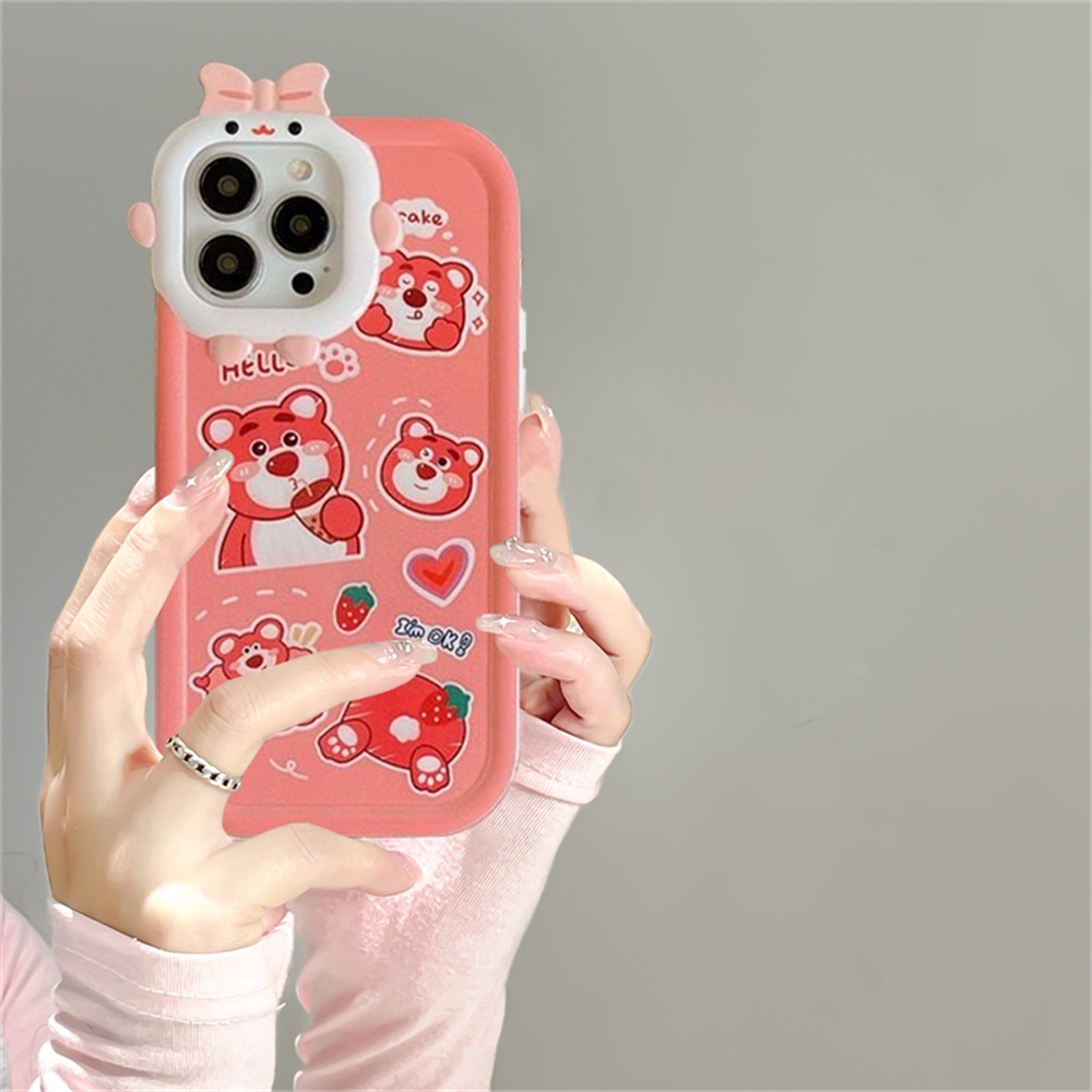 IPHONE Manyo Case Kompatibel Untuk Iphone14 Pro Max IPhone13 Pro Max IPhone11 IPhone12 IPhoneXR XS 6 6S 78 Plus SE 2020 Kartun Lucu Lembut Silikon Case Cover