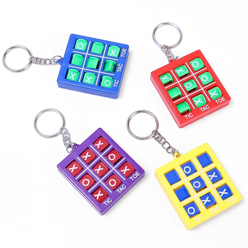 Ox Gantungan Kunci Catur Permainan Lucu Anak Mainan Edukasi Liontin Gantungan Kunci Puzzle Siswa Dekompresi Keyring