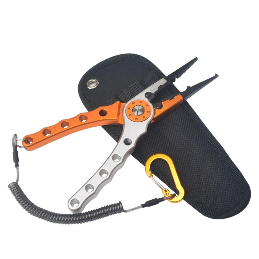 Chookyy Lua Jepit Gunting Stainless steel Alat Pancing Multifungsi Pemikat fishing plier