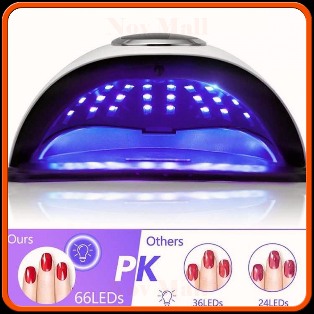 Pengering Kutek UV Lamp Nail Dryer Sensor with LCD Display - X10 MAX