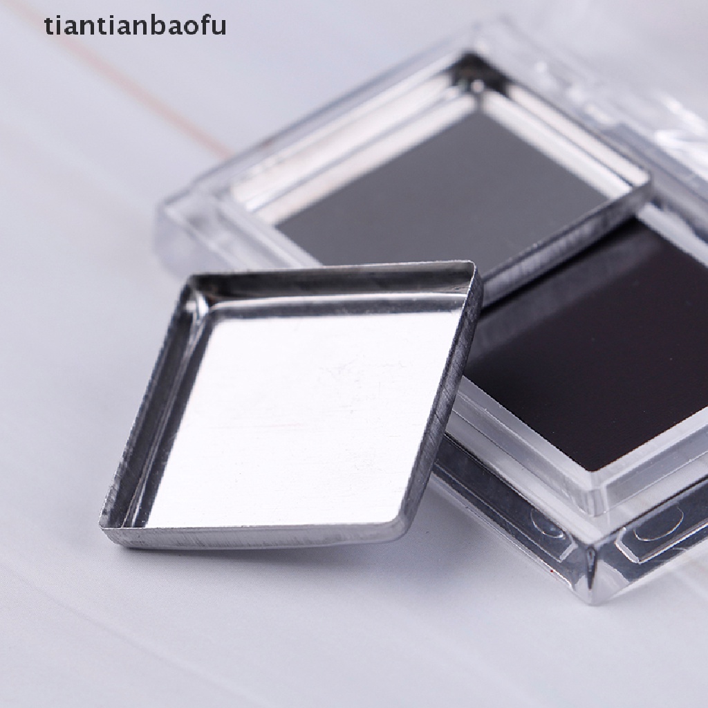 [tiantianbaofu] 2kisi Panci Kosong ic eyeshadow Pigmen Aluminium palette pans makeup Butik