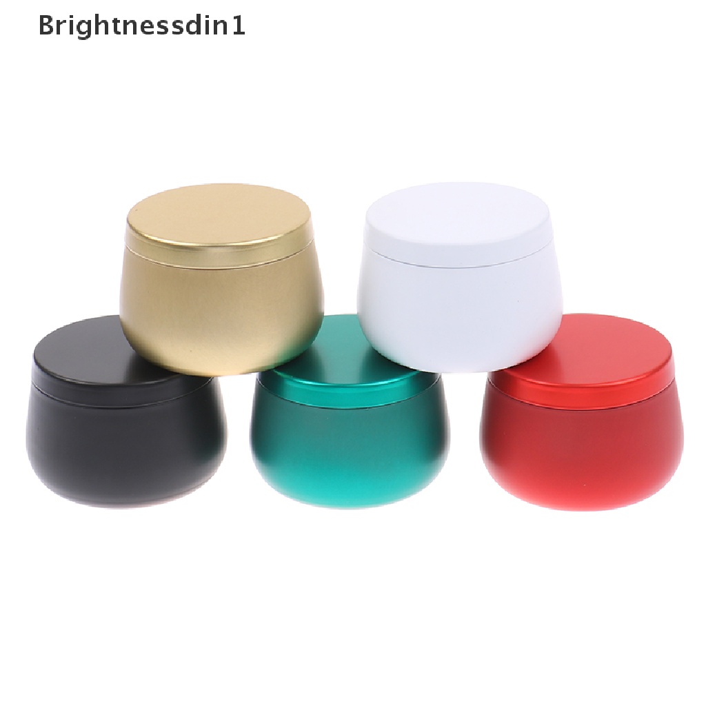 [Brightnessdin1] Kotak Wadah Toples Kaleng Bahan Metal Untuk Membuat Butik Candy Box DIY