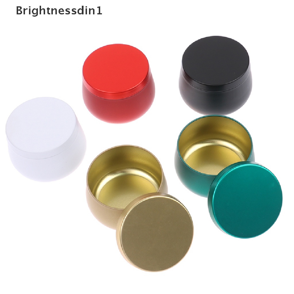 [Brightnessdin1] Kotak Wadah Toples Kaleng Bahan Metal Untuk Membuat Butik Candy Box DIY