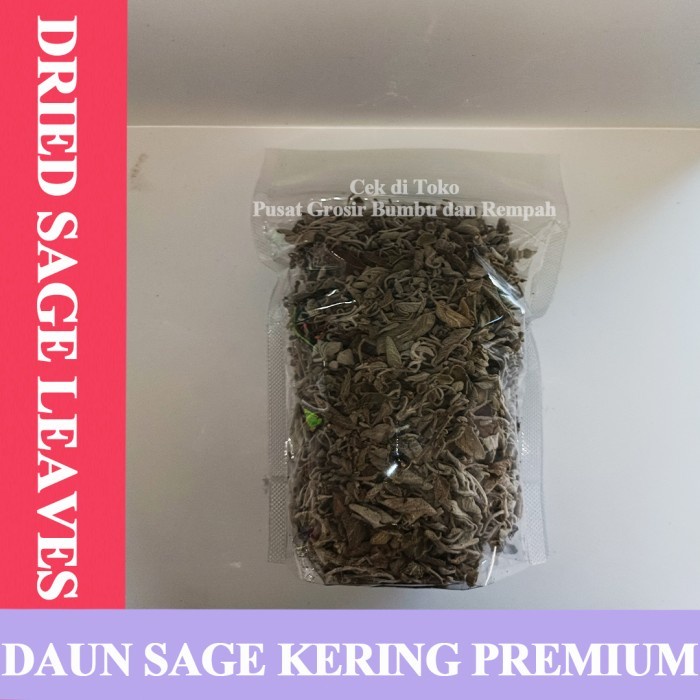 

Dried Sage Leaves 100 gr / Daun Sage Kering 100 gr