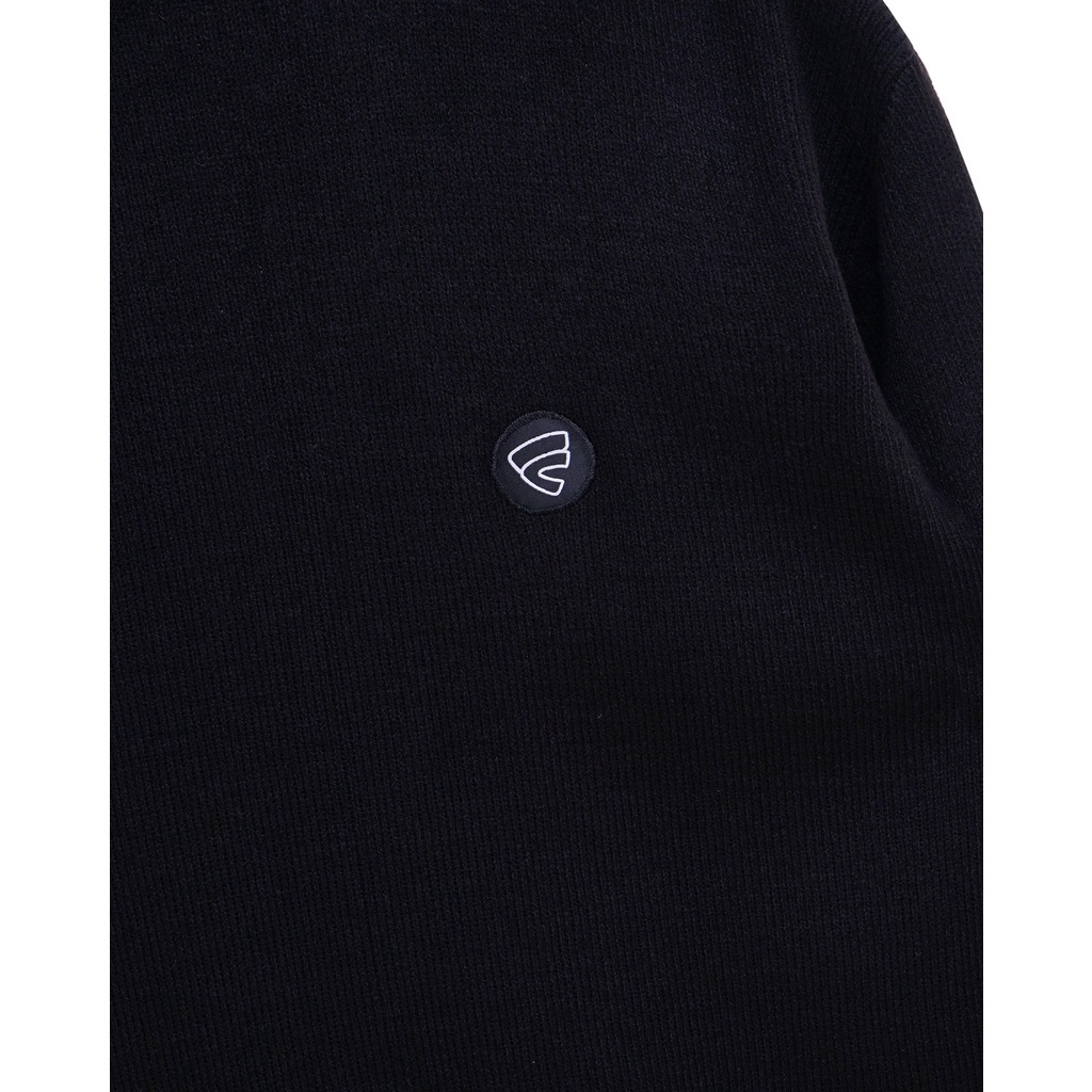SWEATER CARDIGAN FRIDAY KILLER | FRAZIO KNIT BLACK