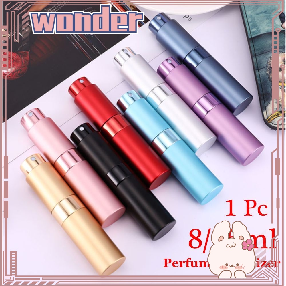 Wonder8/15ml Parfum Atomizer Portable Alat Makeup Ukuran Travel Mini Spray Case