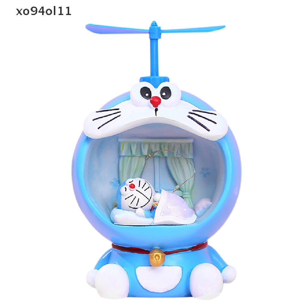 Xo Lampu Malam Doraemon Kartun Lucu Japan Anime Lampu Kamar Tidur Untuk Bedside lamp OL